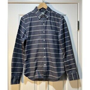 Bonobos Men’s Oxford Button Down Shirt Slim Fit Striped Work Casual Size Small